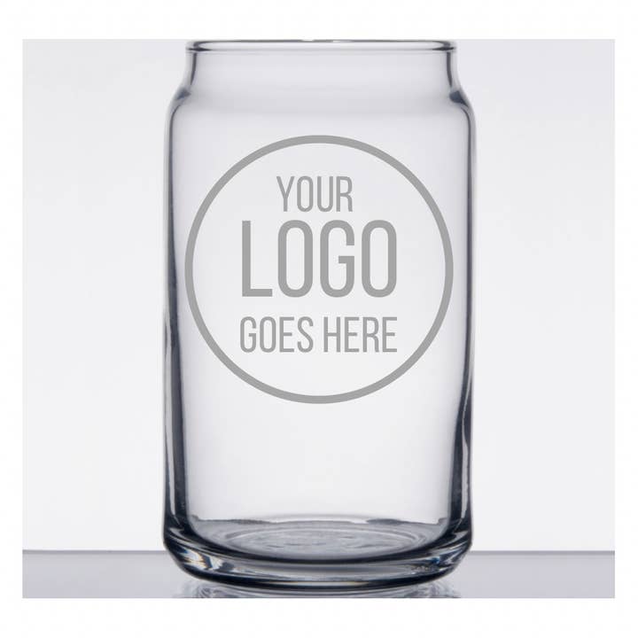 Acential Drinkware - Wholesale Drinking Glass/Cup - Custom Can Glass, Custom Glassware