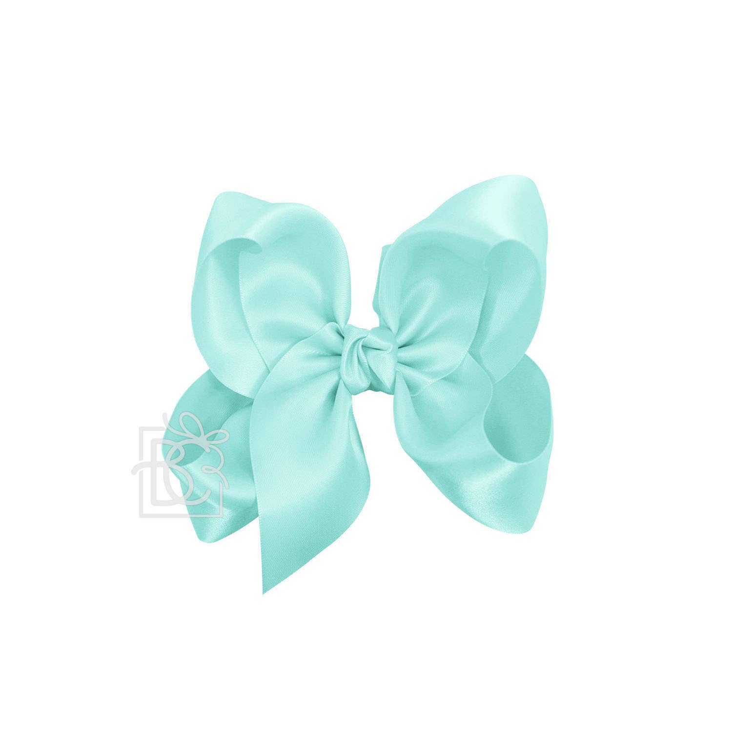 Beyond Creations, LLC - Wholesale Hair Bow - Kids - SATIN BOW ON CLIP154