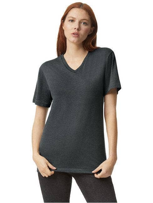 DressesMax - Wholesale T-Shirt - Men's - American Apparel Unisex CVC V-Neck T-Shirt 2006CVC
