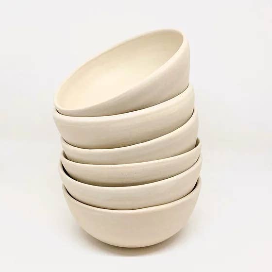 Claycraft - Wholesale Bowl - Handmade natural matte wabi-sabi stoneware bowl3