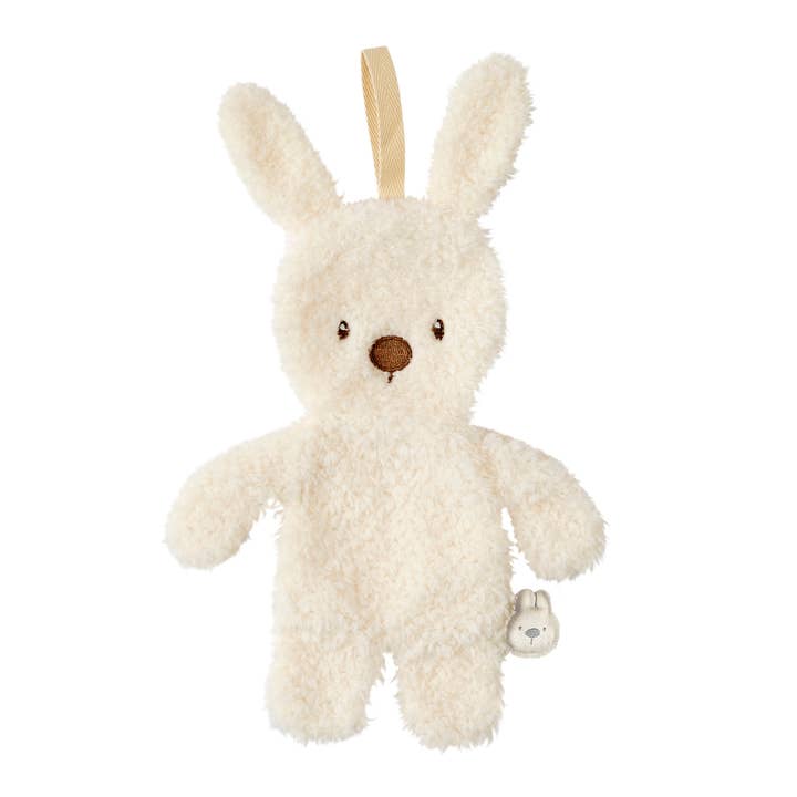 TEDDY Pano de Chupeta para Bebé – 26 cm – Coelhinho Doudou como Suporte de Chupeta – Cru por atacado de Nattou