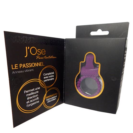 FRENCH TENDANCE - Vente Sex toys - SEX TOYS ANNEAU VIBRANT "LE PASSIONNEL"