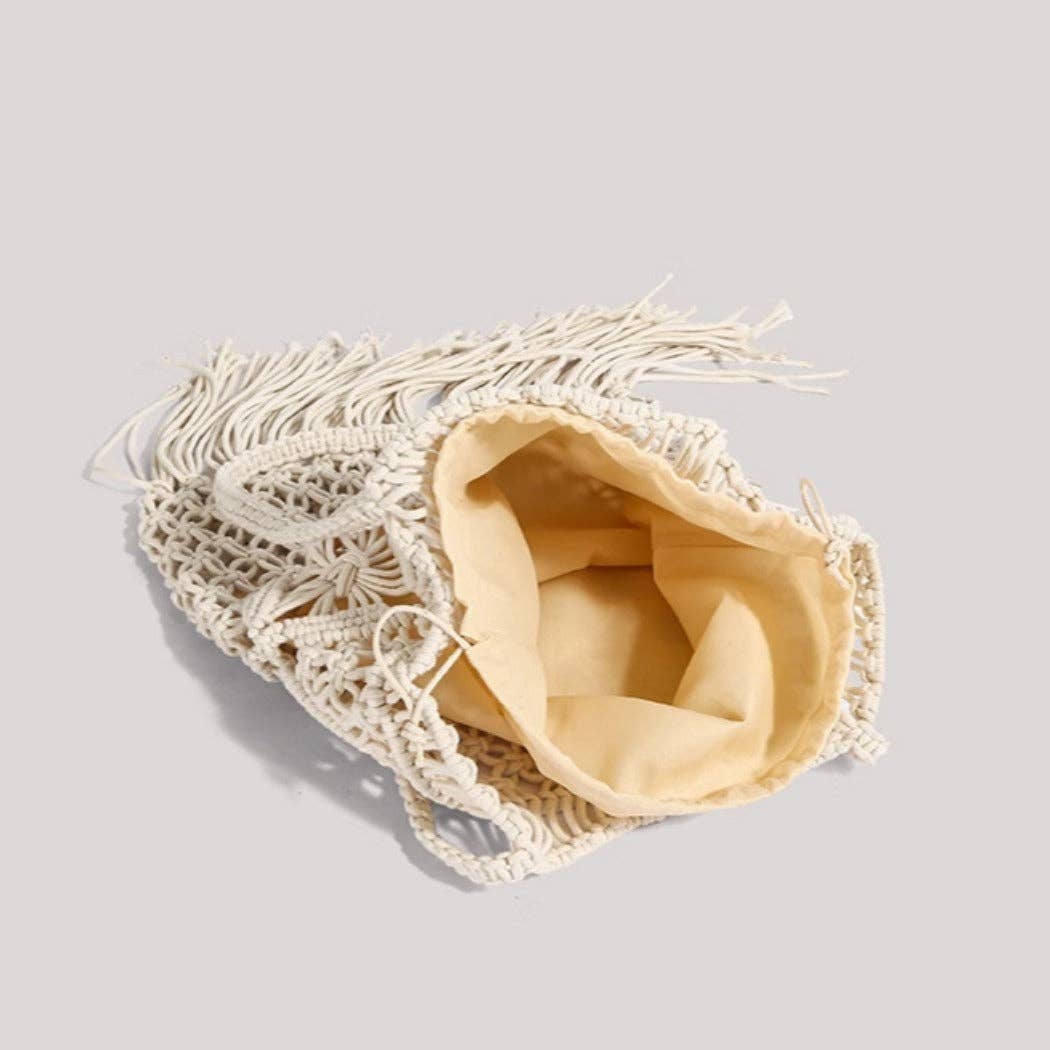 Funkyrel® Atzbranding Limited - Wholesale Tote Bag - Women's - Cosbai - Boho Fringe Crochet Bag - Basic & Chic4