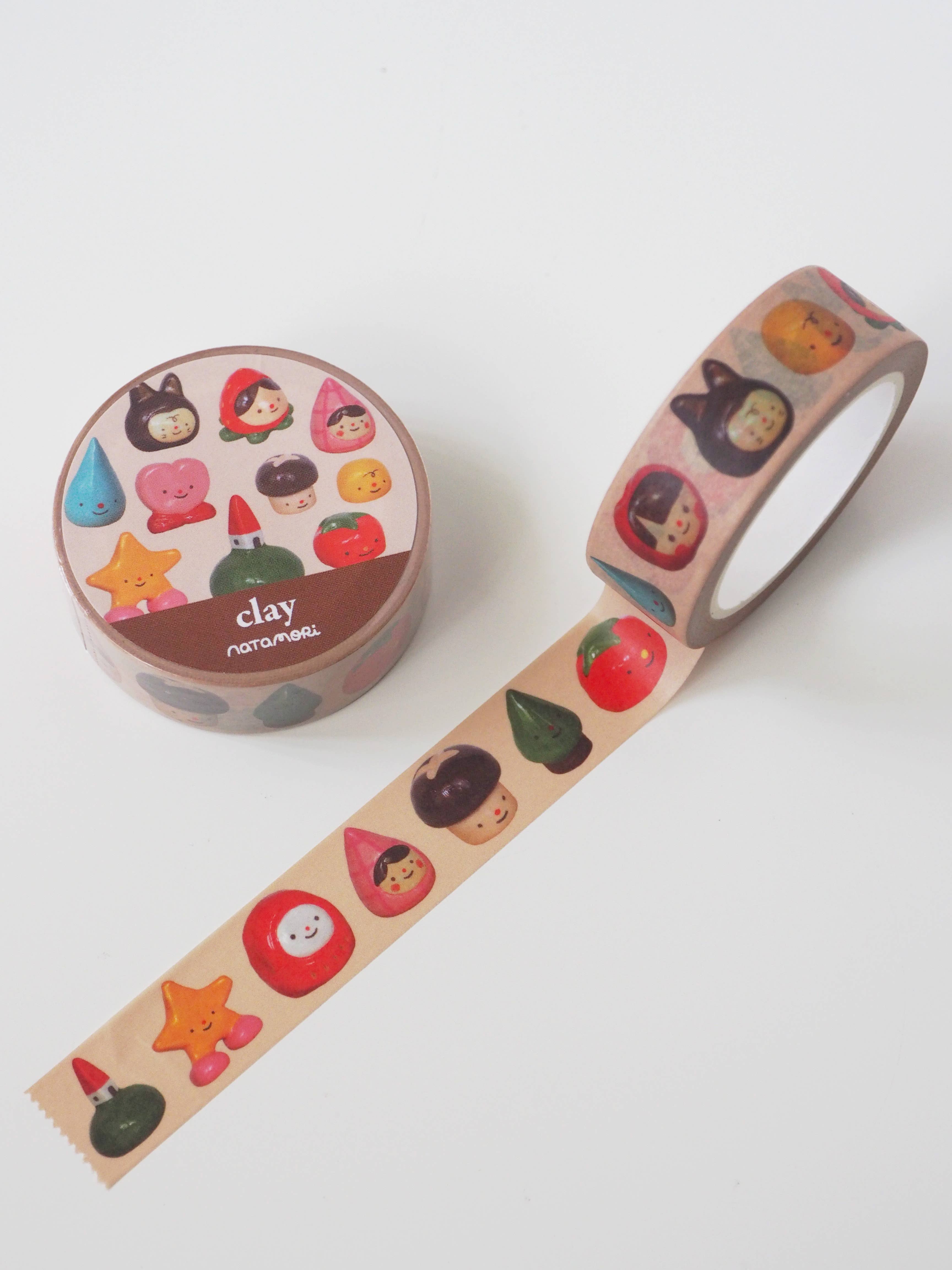 natamori – wholesale Washi tape – Clay — Washi Tape1