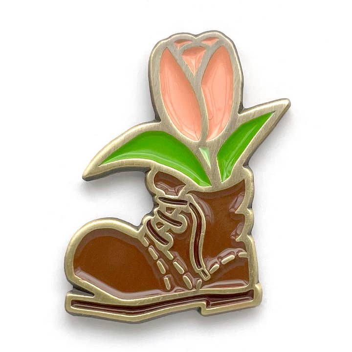 Tulip Boot emalj stift för wholesale av Frog & Toad Press