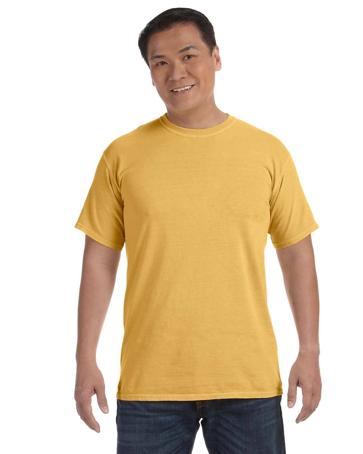 Total Apparel - Wholesale T-Shirt - Unisex - Comfort Colors Garment Dyed Heavyweight Blank T-Shirt C171723