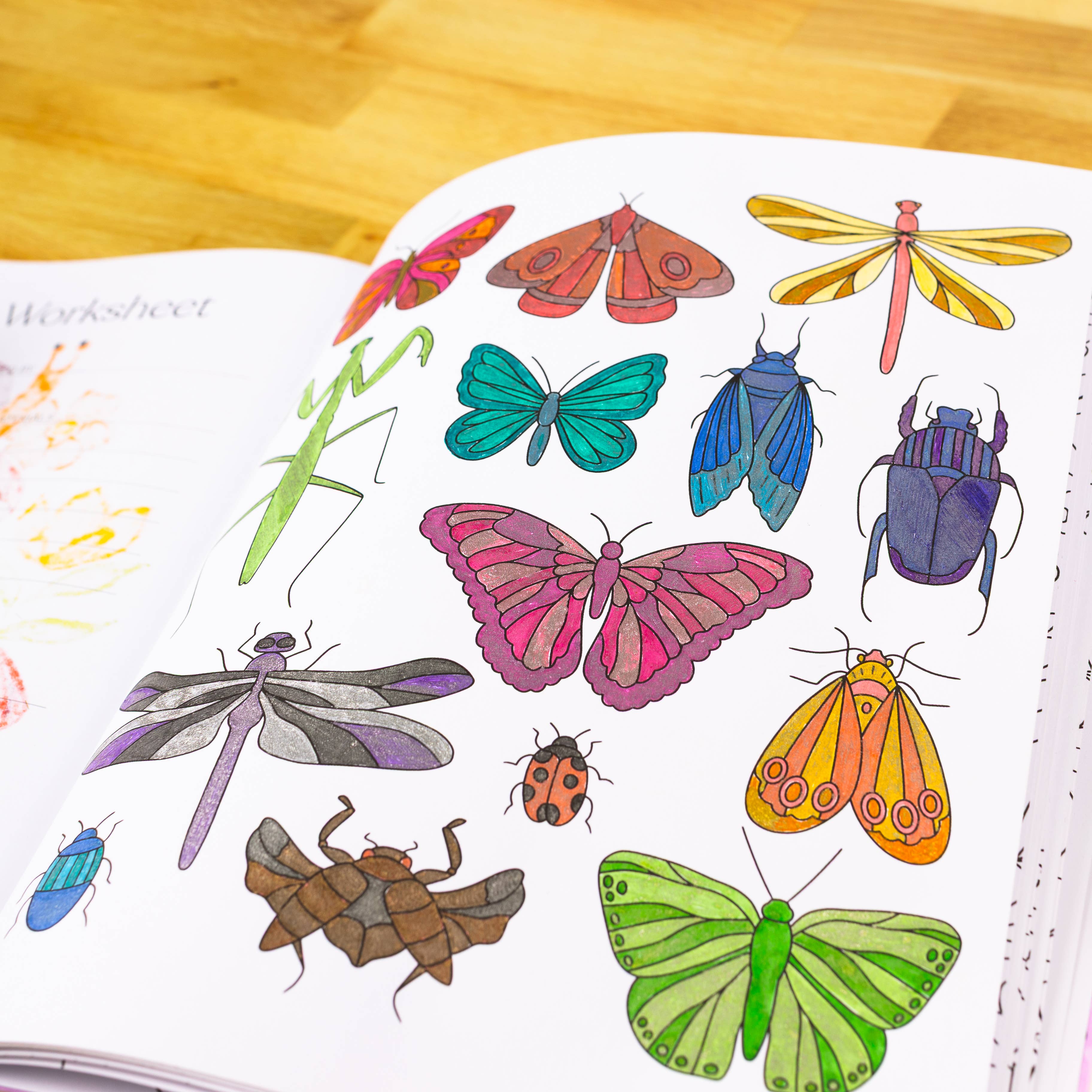 Elyse Breanne Design – wholesale Colouring and activity book – adult – Garden Avenue Coloring Book2