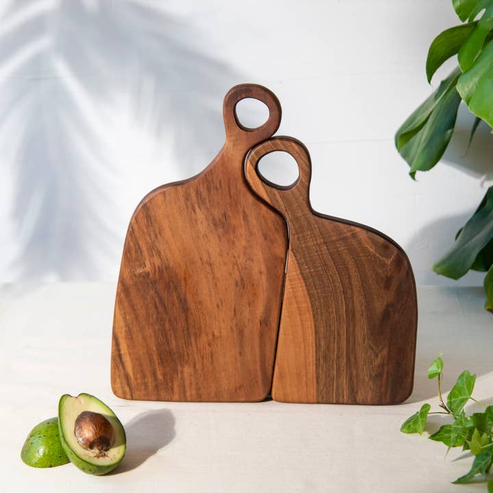 Handmade Cutting Boards 2pcs,Wooden Serving Board for wholesale by Scented Candles Shop