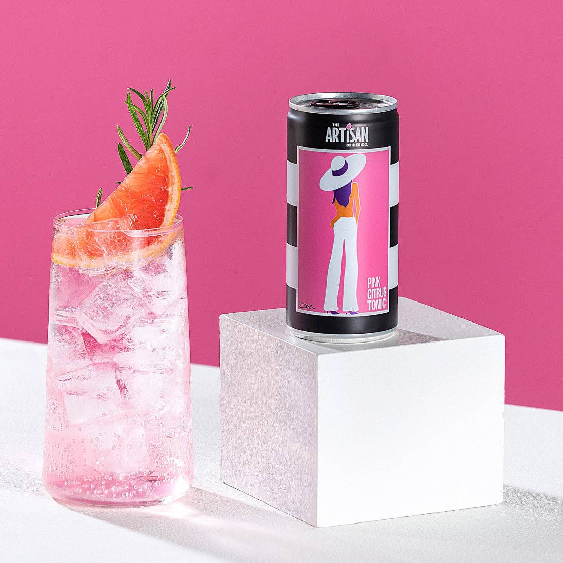 The Artisan Drinks Co. – wholesale Tonic – Pink Citrus Tonic 200mlx241