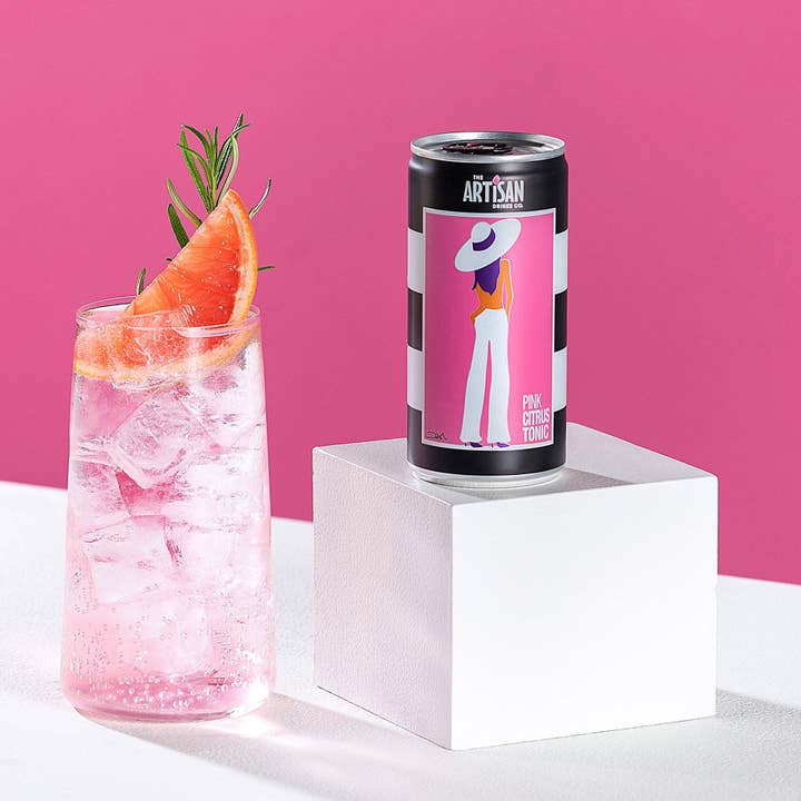 The Artisan Drinks Co. – wholesale Tonic – Pink Citrus Tonic 200mlx241