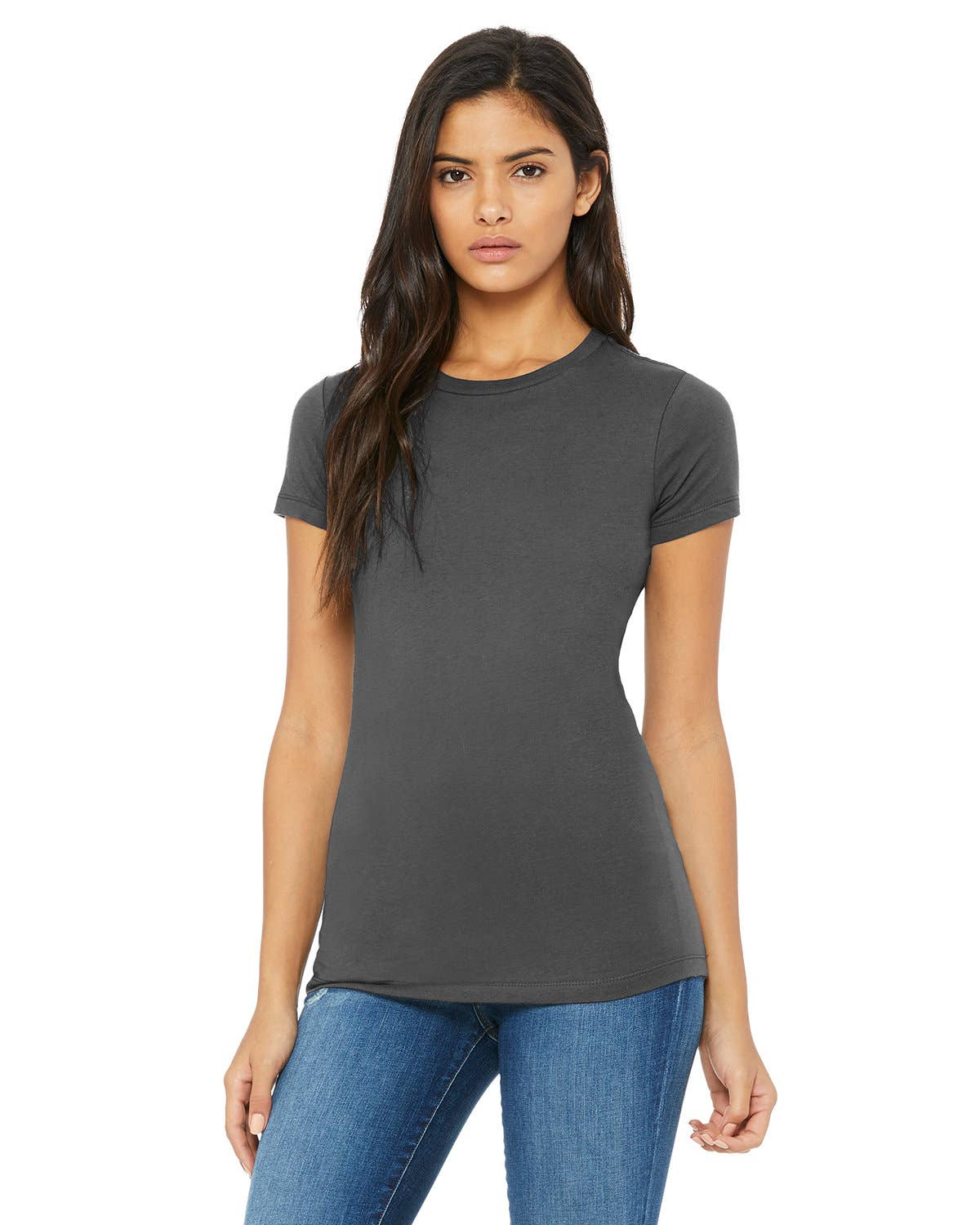 Total Apparel - Wholesale T-Shirt - Women's - Bella + Canvas 6004 - Ladies' Slim Fit T-Shirt19