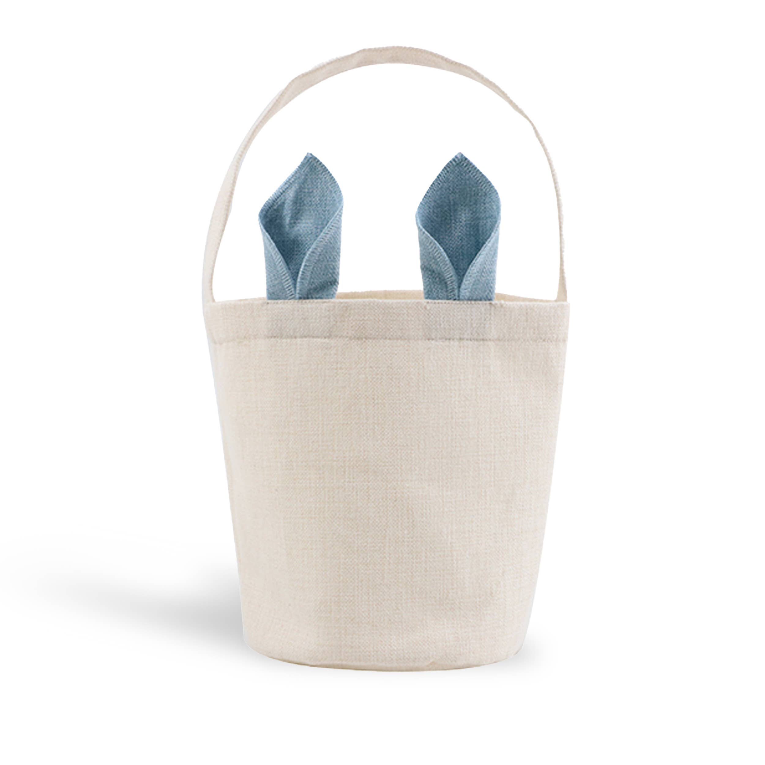 ZA Handmade Wholesale - Wholesale Basket - Kids & Baby - Blank Bunny Bags / Bunny Ear Baskets  Sublimation Embroidery3