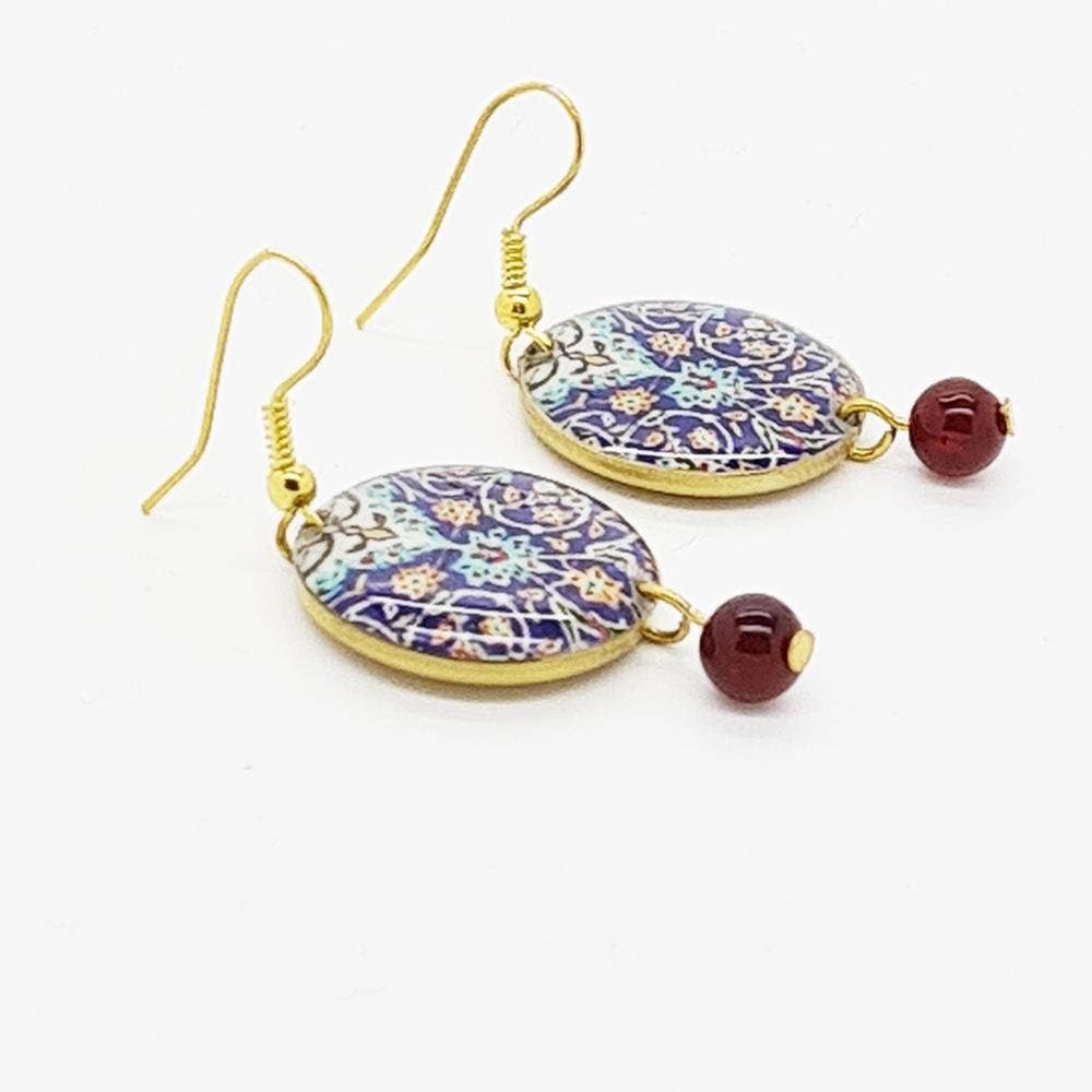 Yalda Workshop - Vendita all'ingrosso Orecchini pendenti - Orecchini Isphahan, orecchini persiani3