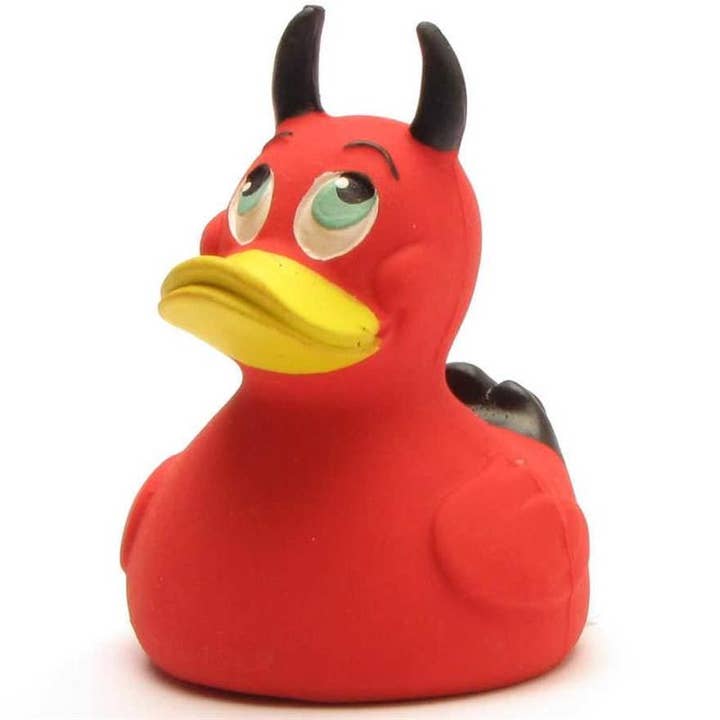 Devil Duck Rubber Duck - rubber duck for wholesale by Duckshop