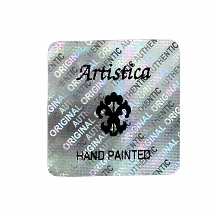Artistica - Deruta of Italy - Wholesale Jar/Filled Candle - GIFT BOX CHRISTMAS: Green Gift Box with Murano Glass Candles LG. 14 Oz(Set of 2 pcs)