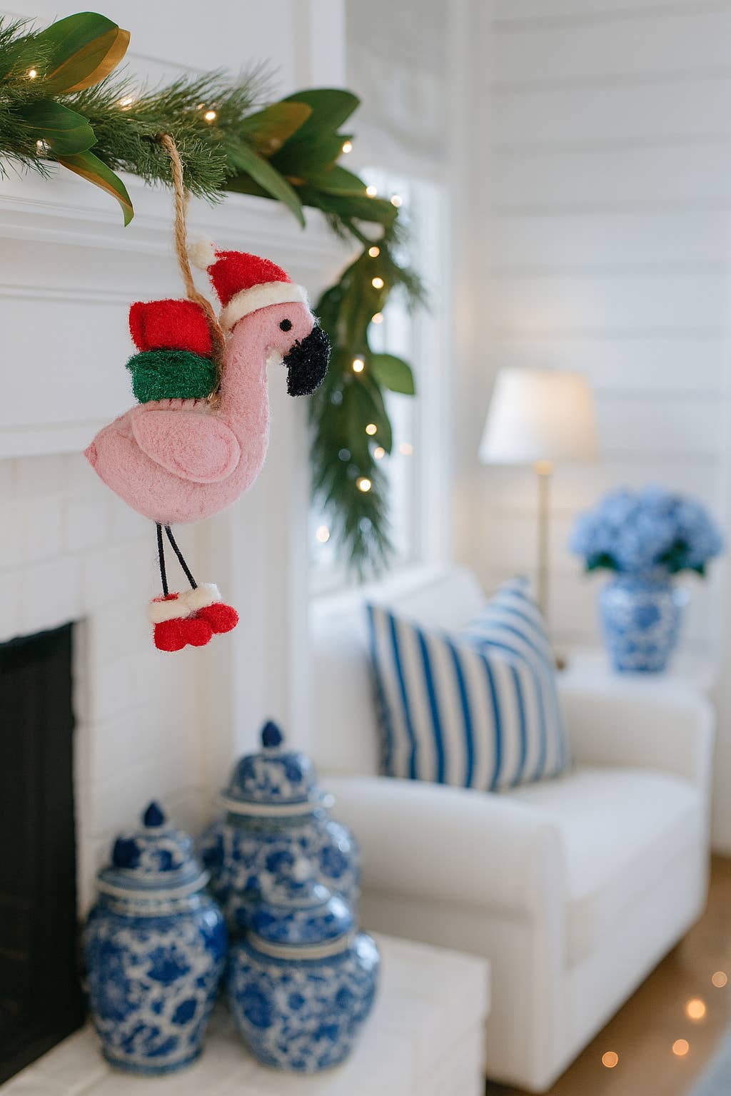 Rahab's Rope - Wholesale Ornament - Felt Flamingo Ornament