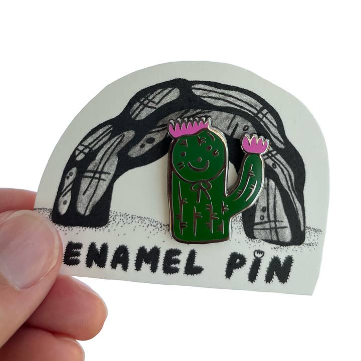 Cactus Pin for wholesale by Crunch Supply