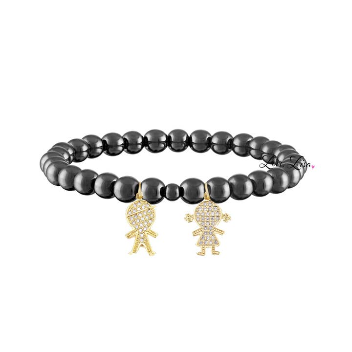 Love, Lisa - Wholesale Bedelarmbandje - Mommy armband met bedeltjes voor kinderen9