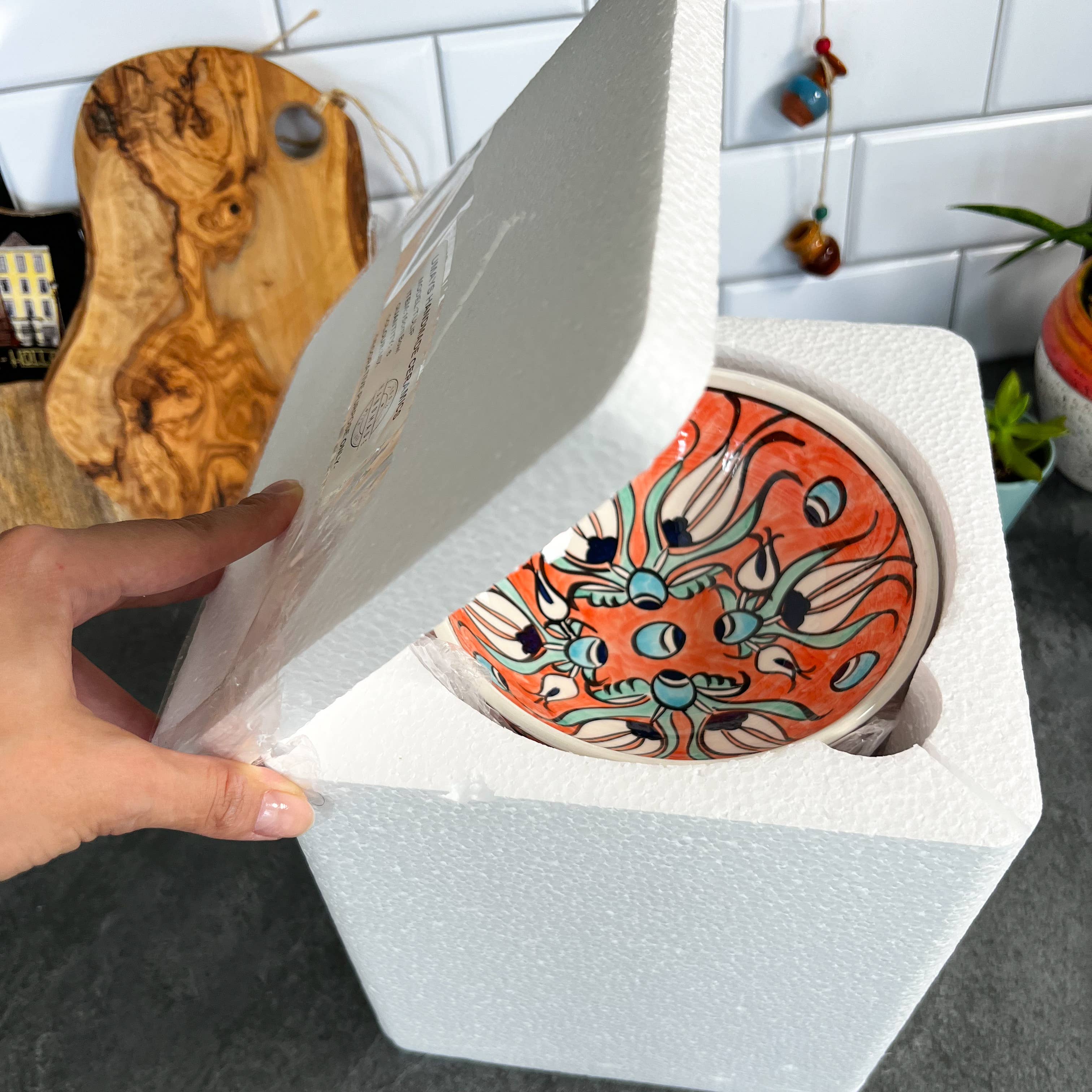 Umays Boho - Wholesale Bowl - Large Ceramic Bowl, Handmade Ceramic Bowl, Kitchen Decors5