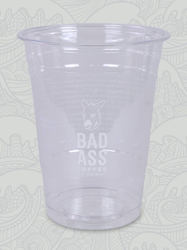 16 oz. Cold Cup - 1000/case for wholesale by Bad Ass Coffee of Hawaii