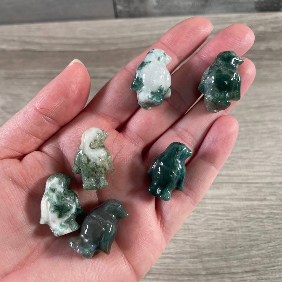 Keystone Crystals - Wholesale Spiritual Stone/Crystal - Penguin Gemstone Small Carved Figurine – Wholesale Gift, Metaphysical Shops1