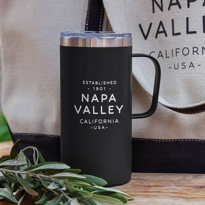 Custom TEXT COLLECTION 20 Oz. Tall Stainless Insulated Mug for wholesale by Mercantile 12