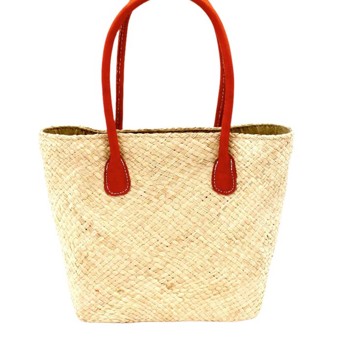 Shebobo – wholesale Beach bag – Pianina Small Straw Basket Bag