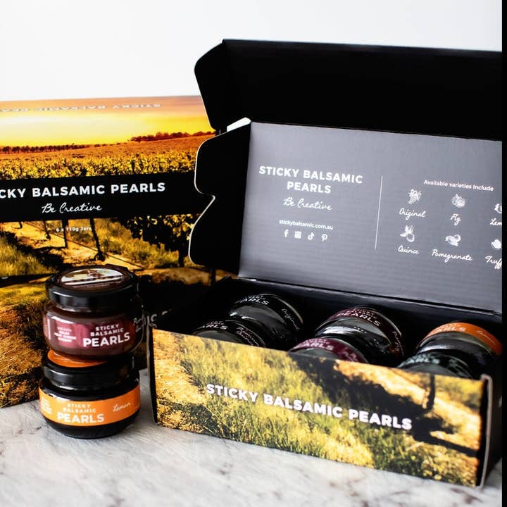 Sticky Balsamic - Wholesale Gift Box - Pearls Gift Box - Sticky Balsamic
