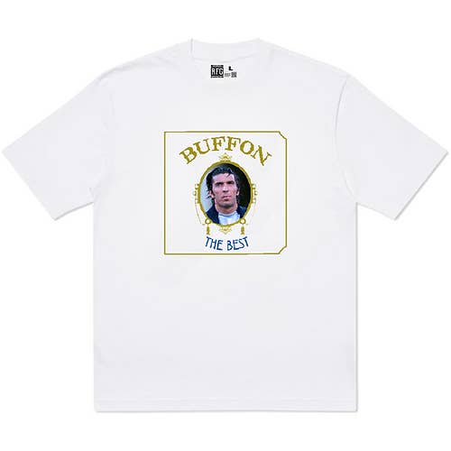 Gianluigi Buffon Feat Dre T-shirt voor wholesale door Retro Football Gang