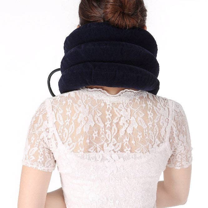 Mix Match Colors Adjustable Neck Traction Device for Instant Neck Pain Relief for wholesale on Faire18