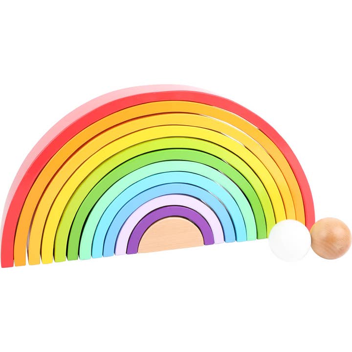 Hauck Toys - Wholesale Wood Toy - Kids - Small Foot Wooden Toys XL Wooden Rainbow Playset