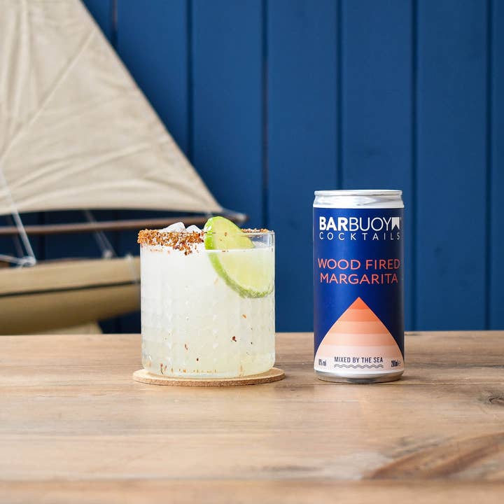 Wood Fired Margarita (can) for wholesale by Bar Buoy Cocktails