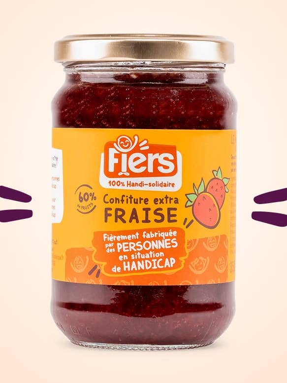 Jordgubbssylt för wholesale av FIERS