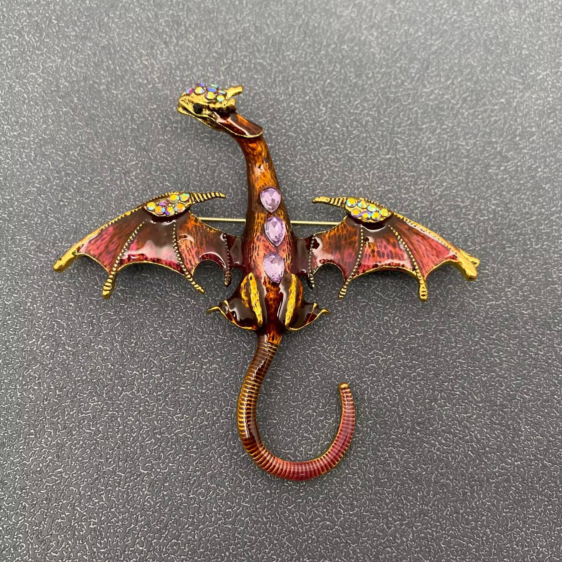 Mio Queena - Wholesale Brooch - Enamel Dragon Brooch1