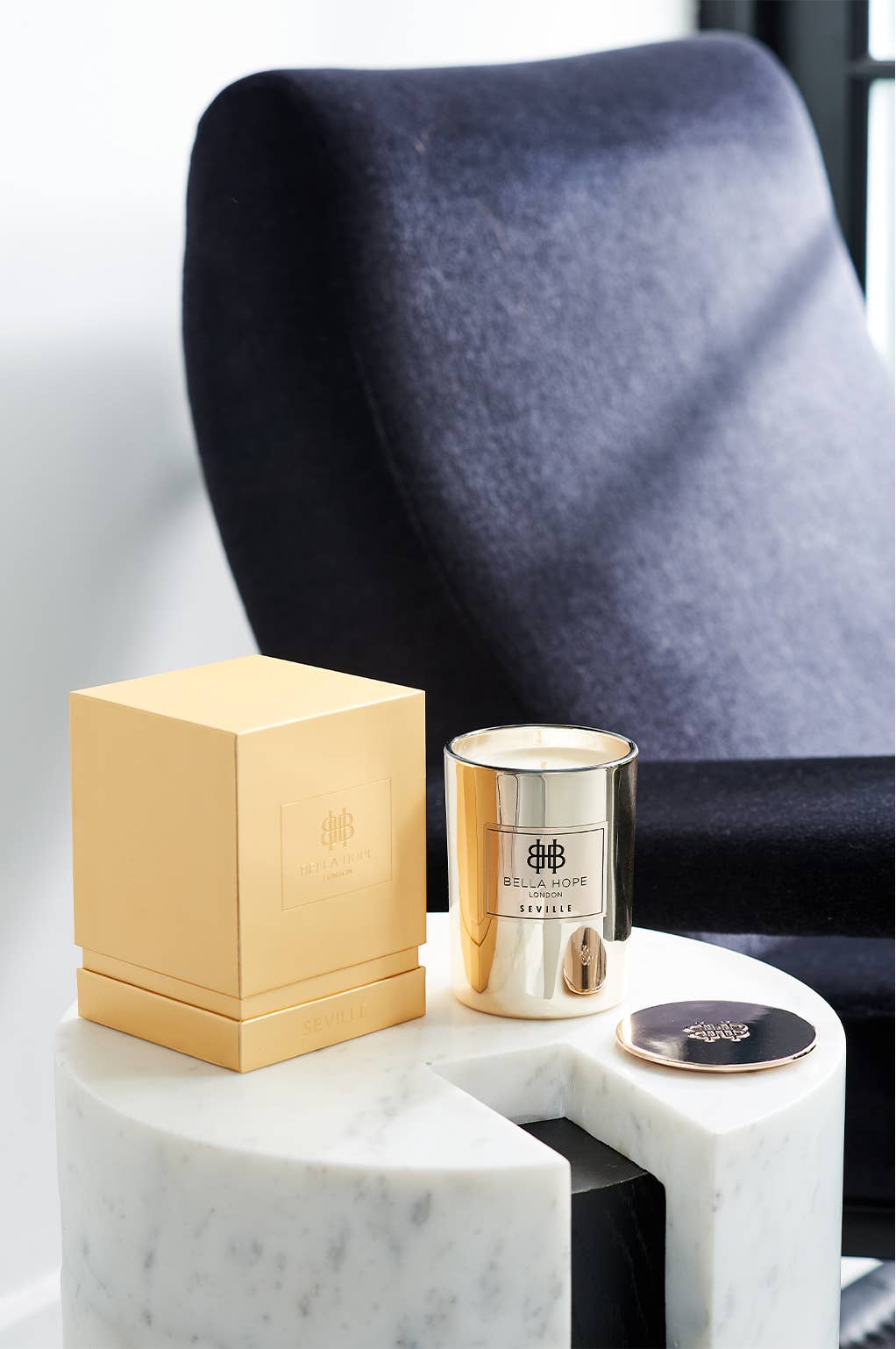 Bella Hope London – wholesale Jar/filled candle – Bella Hope Candle - Seville0