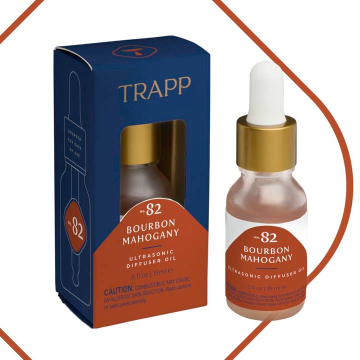 No. 82 Bourbon Mahogany 0.5 oz. Ultrasonic Diffuser Oil for wholesale by Trapp Fragrances