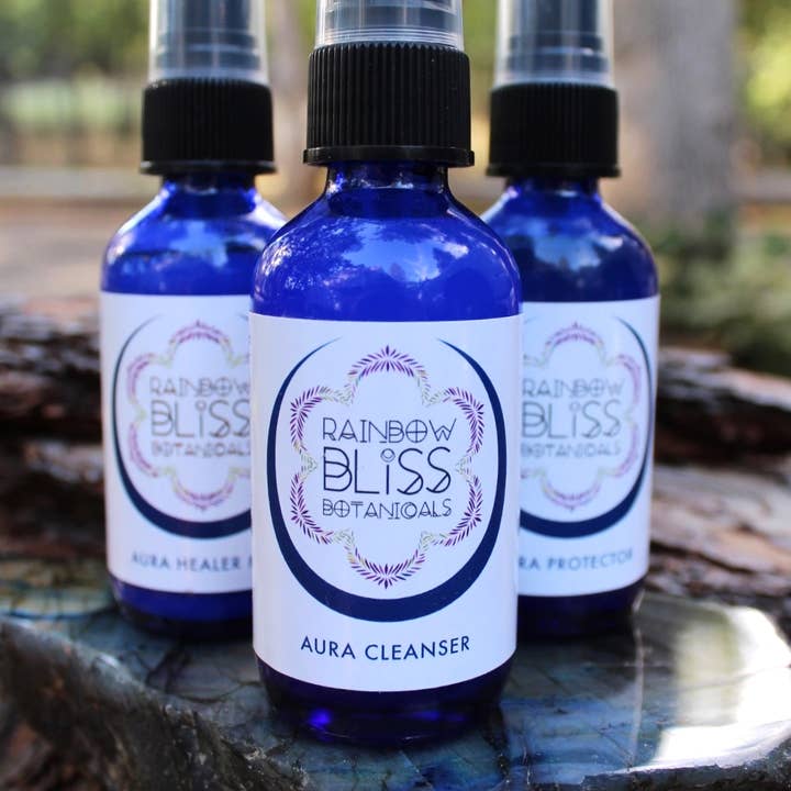 Rainbow Bliss Botanicals - Wholesale Face en body mist/water - Aura cleanser Mist
