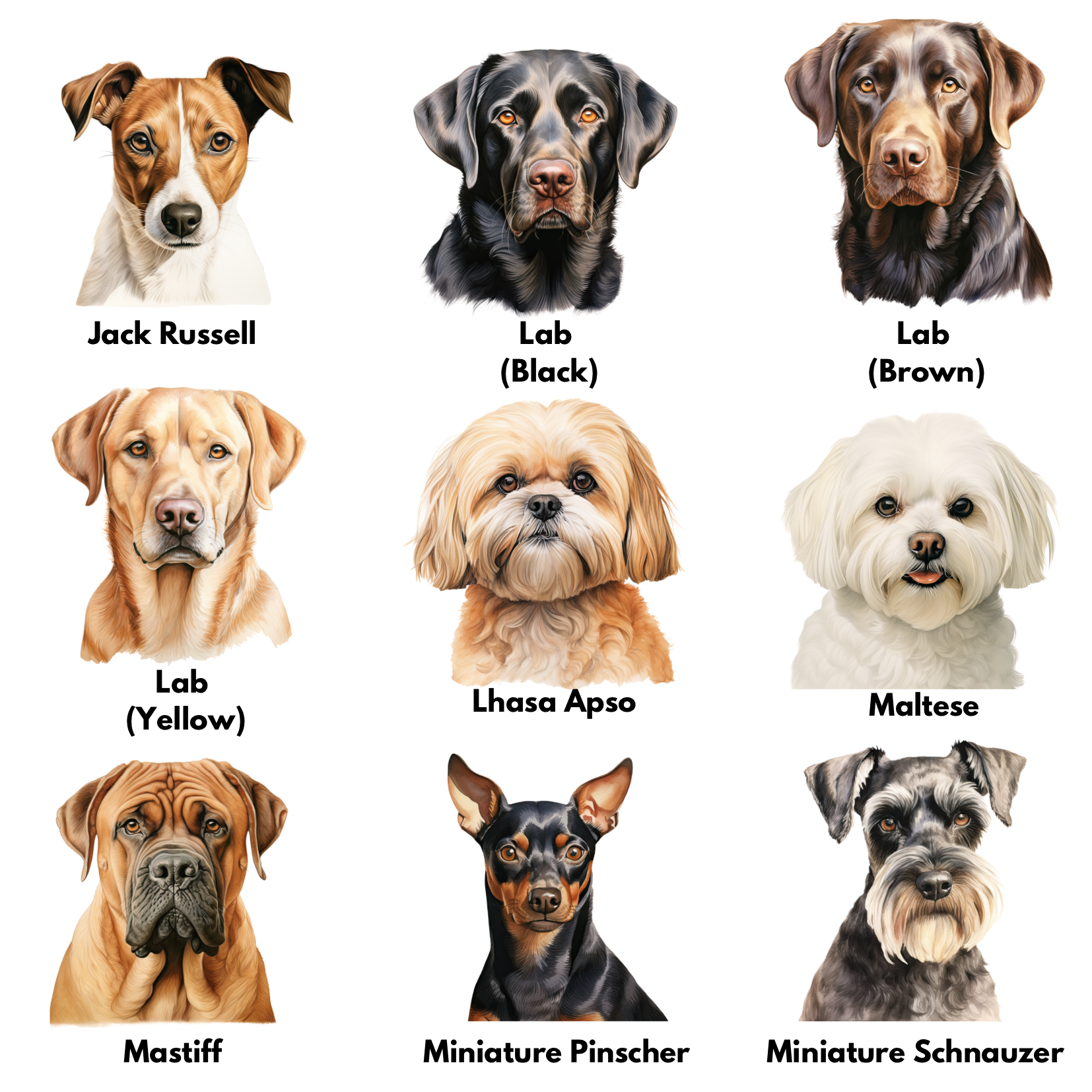 Cambria K9 - Wholesale Magnet - Dog Breed Magnets 8