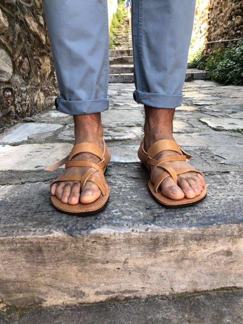 Christina Christi - Wholesale Sandals - Men's - Slingback Sandals, Mens Leather Sandals, Greek Sandals6