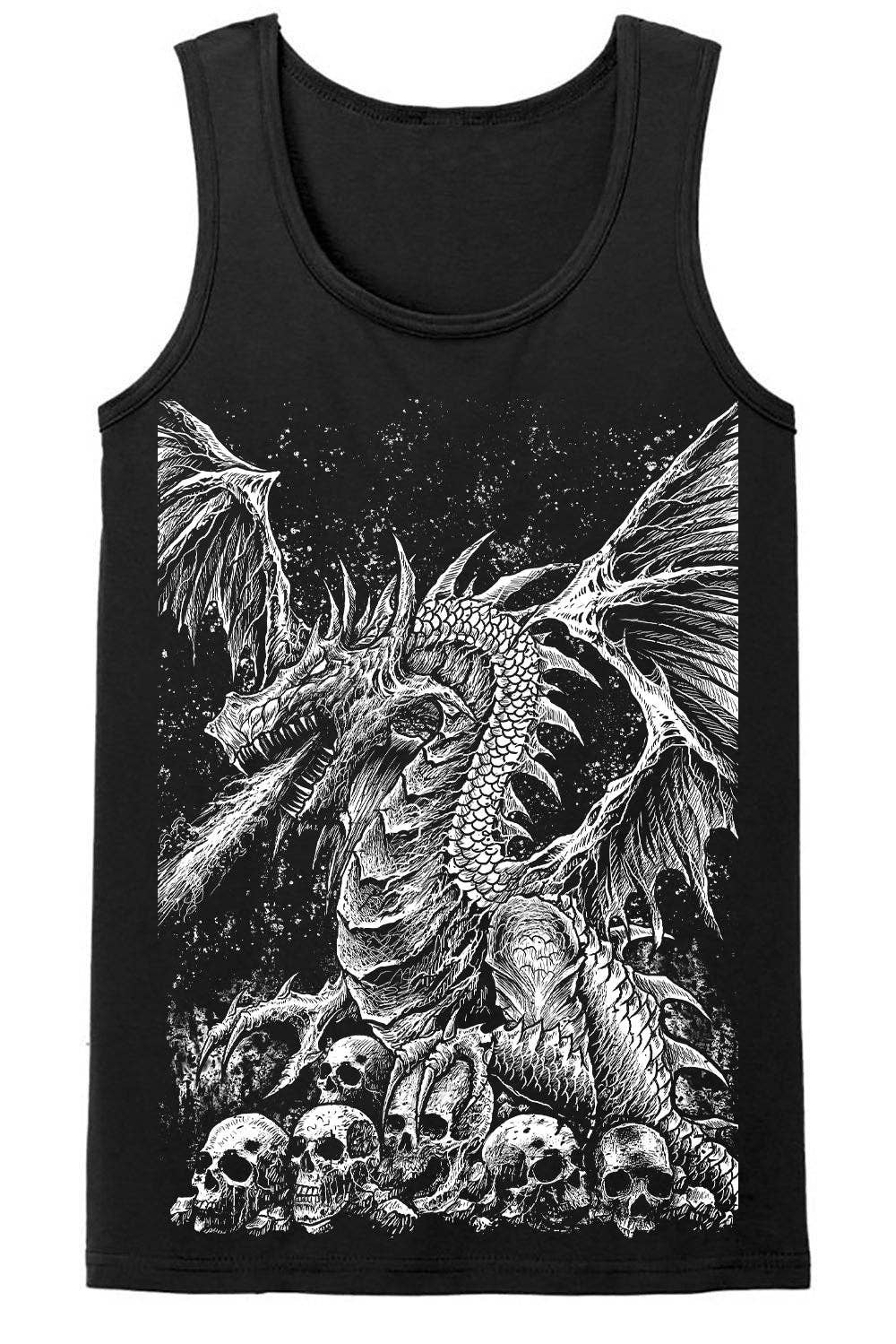 vampirefreaks – Engroshandel Grafisk t-shirt - Unisex – Dragon's Lair T-shirt i flere stilarter9