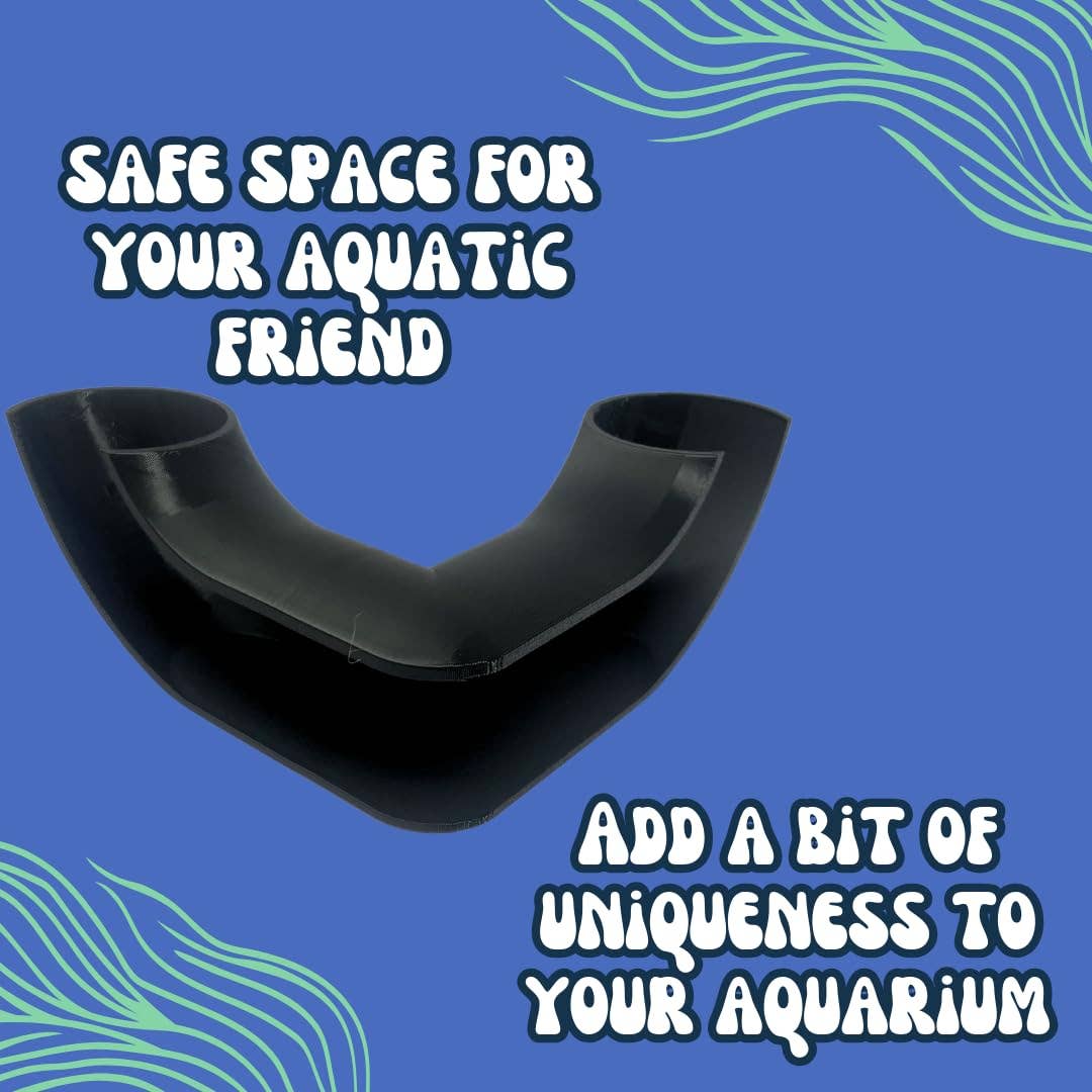 Chatelet – wholesale Pet cave – Cat/dog – Chatelet REEFSHAPE Aquarium Corner Tube Viewing Tunnel | Fish, Shrimp, Loaches Hideout for Aquariums | Unique Underground Tube Viewing Tunnel | Made in USA4