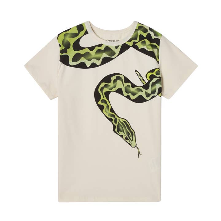 Camiseta Juno SS snake SP para venta al por mayor de The Striped Cat