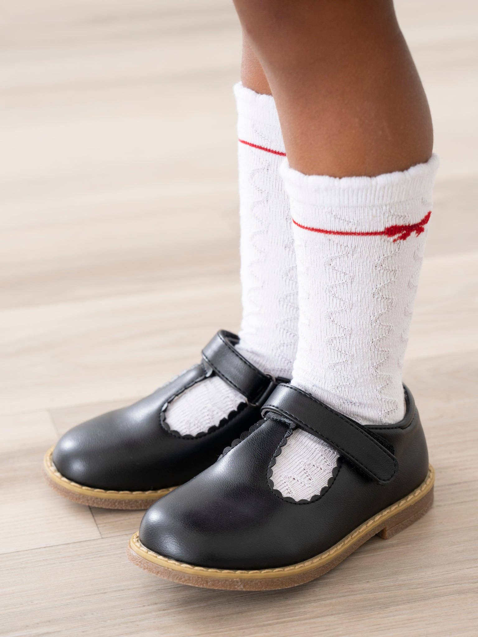 Marie Nicole Clothing - Wholesale Flats/Loafers - Kids - T-Strap Mary Jane Hard Sole Shoes4