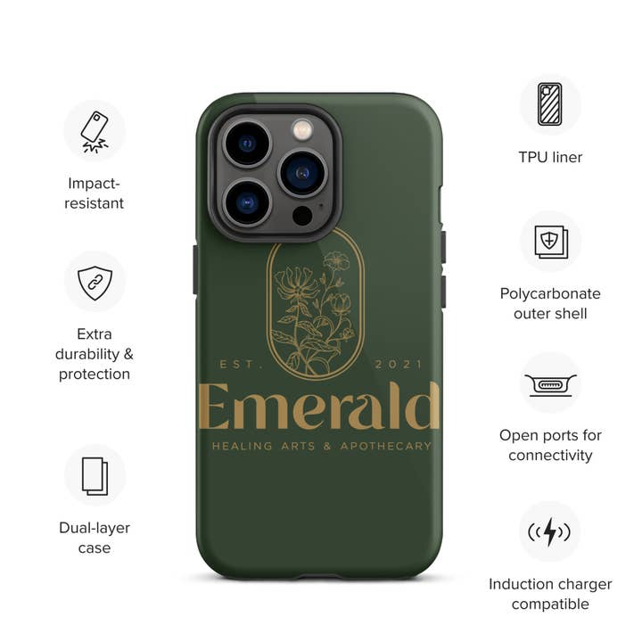 Practicality Skin & Body care - Wholesale Phone Case - Unisex - Emerald Tough iPhone case19
