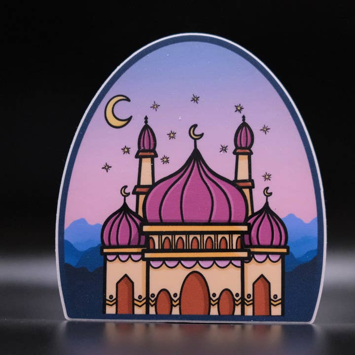 Mosque Sticker | Mosque, Islamic Art, Eid | VeeStudioCo for wholesale by VeeStudioCo