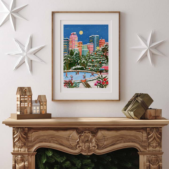 Millie Illustrates - Wholesale Art Print - New York Nutcracker