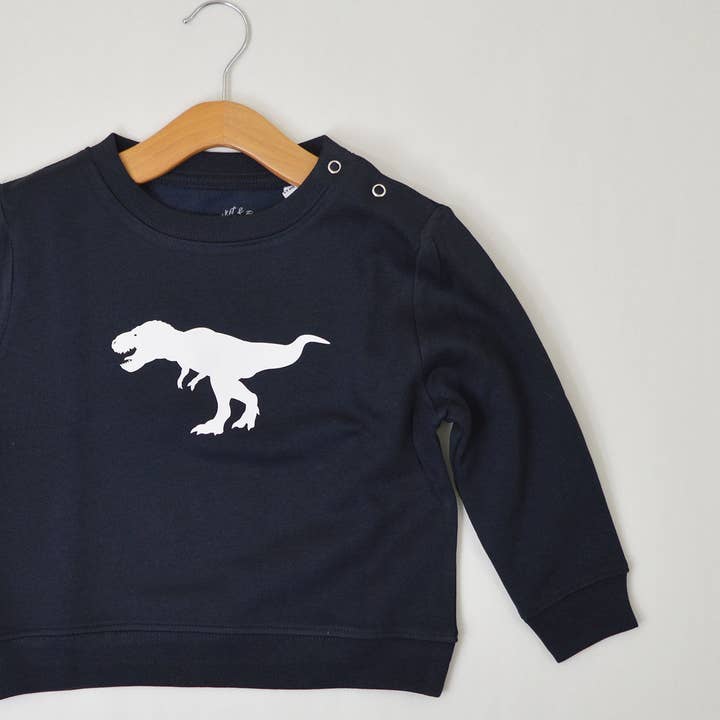 Felpa Dinosaurus BABY per la vendita all'ingrosso da parte di Rocket & Rose Ltd