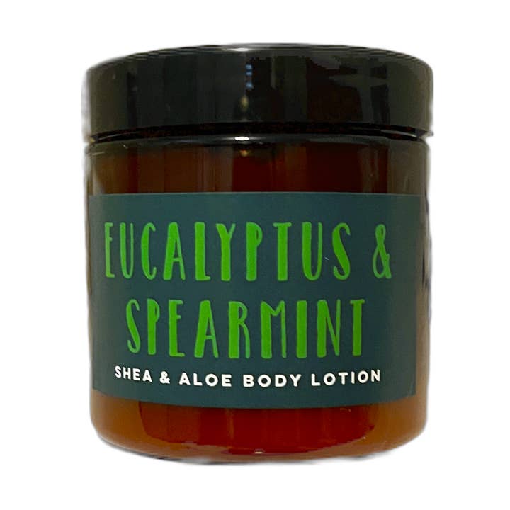 Eucalyptus & Spearmint Shea Butter and Aloe Body Lotion for wholesale by Coley Guacamole Bath, Body & Home