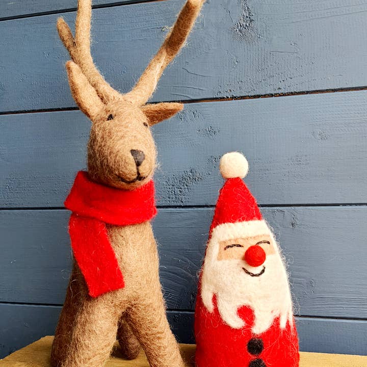 Cool Trade Winds - Venta al por mayor Decoración navideña - Papá Noel fieltro hecho a mano
