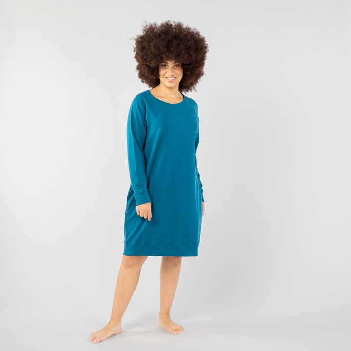 Veraluna Sustainable Clothing - Wholesale Dress - Women's - ORGANIC COTTON DRESS SOE FAIR TRADE9